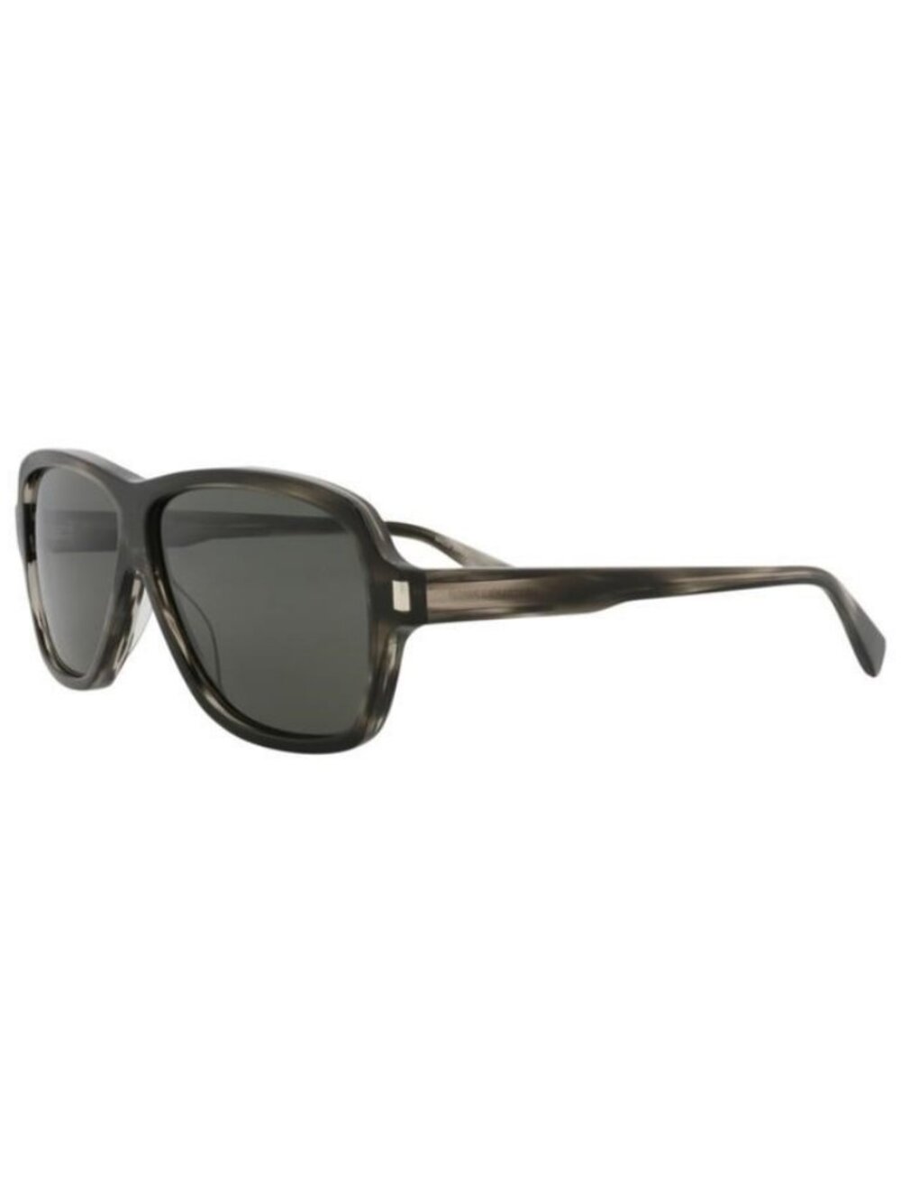 New Saint Laurent Mens Aviator Havana Havana Grey Fashion Designer Sunglasses
